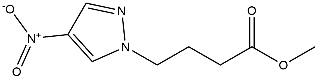 methyl 4-(4-nitro-1H-pyrazol-1-yl)butanoate Structure