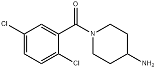 Methanone, (4-amino-1-piperidinyl)(2,5-dichlorophenyl)- Structure