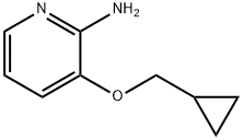 3-(Cyclopropylmethoxy)pyridin-2-amine Structure