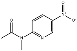 n-Methyl-n-(5-nitropyridin-2-yl)acetamide 구조식 이미지