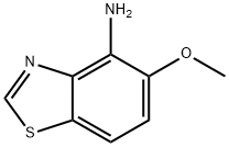 4-Benzothiazolamine, 5-methoxy- Structure