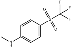 N-methyl-4-trifluoromethanesulfonylaniline Structure