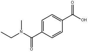 4-[ethyl(methyl)carbamoyl]benzoic acid Structure