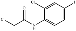 Acetamide, 2-chloro-N-(2-chloro-4-iodophenyl)- Structure