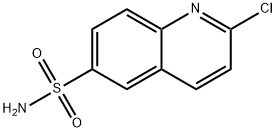 2-chloroquinoline-6-sulfonamide Structure