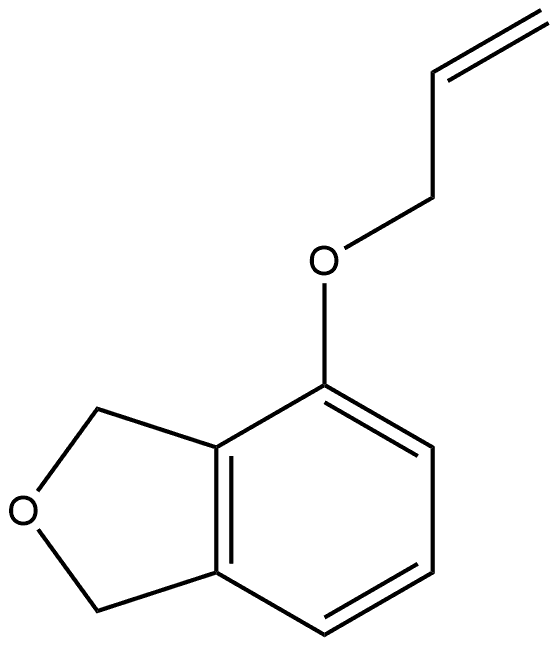 1,3-Dihydro-4-(2-propen-1-yloxy)isobenzofuran Structure