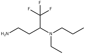 1,3-Butanediamine, N3-ethyl-4,4,4-trifluoro-N3-propyl- Structure