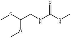 Urea, N-(2,2-dimethoxyethyl)-N'-methyl- 구조식 이미지
