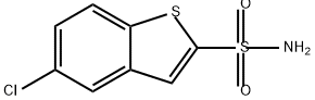 5-chloro-1-benzothiophene-2-sulfonamide Structure