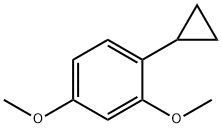 1-Cyclopropyl-2,4-dimethoxybenzene 구조식 이미지