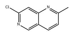 1,6-Naphthyridine, 7-chloro-2-methyl- Structure