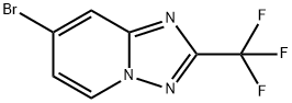 7-bromo-2-(trifluoromethyl)-[1,2,4]triazolo[1,5-a]p yridine Structure