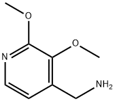 4-Pyridinemethanamine, 2,3-dimethoxy- Structure