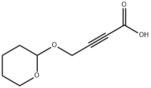 2-Butynoic acid, 4-[(tetrahydro-2H-pyran-2-yl)oxy]- Structure