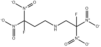 1-Propanamine, 3-fluoro-N-(2-fluoro-2,2-dinitroethyl)-3,3-dinitro- Structure