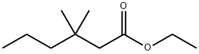 Hexanoic acid, 3,3-dimethyl-, ethyl ester 구조식 이미지