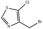 Thiazole, 4-(bromomethyl)-5-chloro- 구조식 이미지