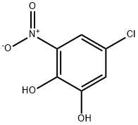 1,2-Benzenediol, 5-chloro-3-nitro- Structure