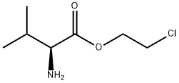 L-Valine, 2-chloroethyl ester 구조식 이미지