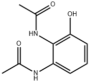 Acetamide, N,N'-(3-hydroxy-1,2-phenylene)bis- 구조식 이미지