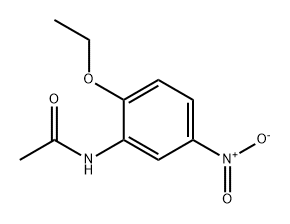 Acetamide, N-(2-ethoxy-5-nitrophenyl)- Structure