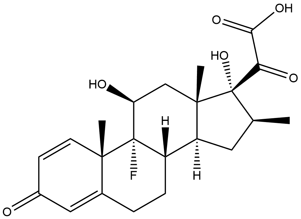 Betamethasone Impurity 50 구조식 이미지