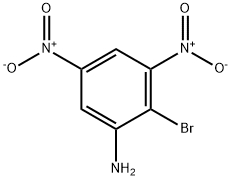 Benzenamine, 2-bromo-3,5-dinitro- 구조식 이미지