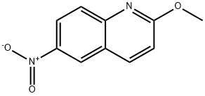 Quinoline, 2-methoxy-6-nitro- Structure