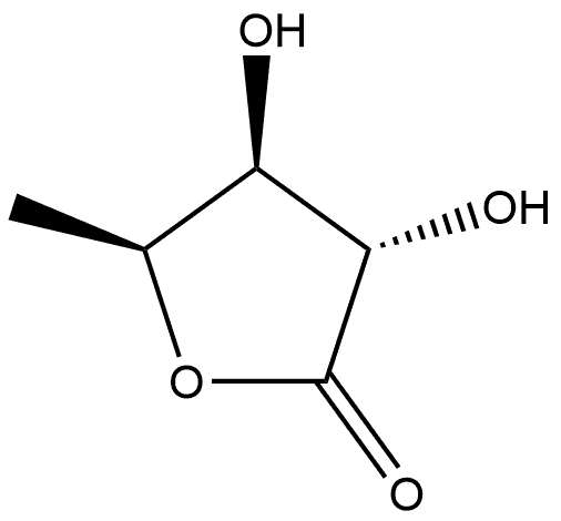 5-Deoxy-L-xylonic Acid γ-Lactone 구조식 이미지