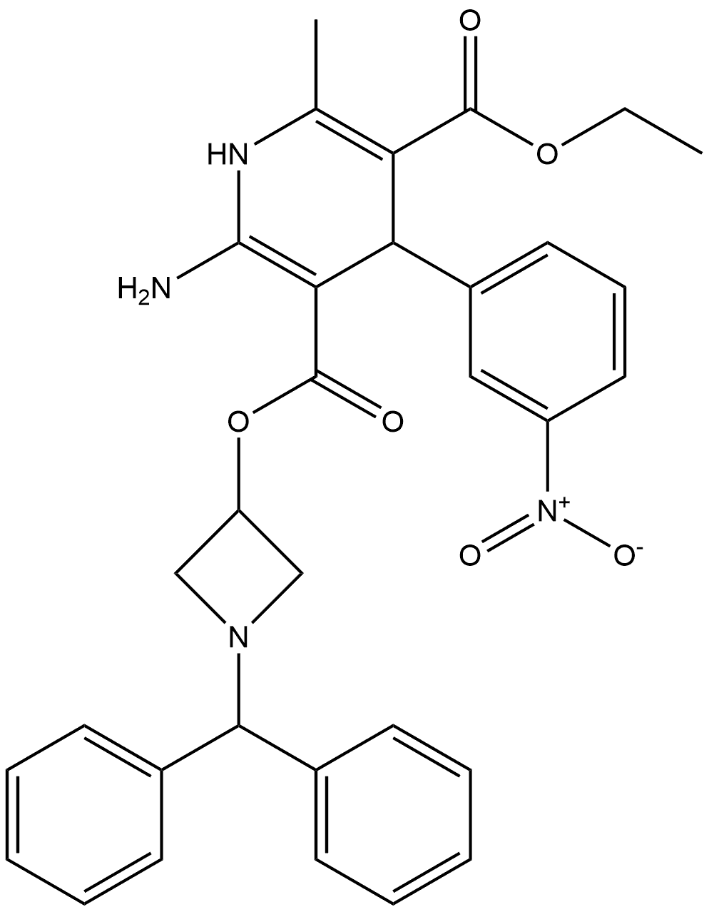 azelnidipine Ethyl imp Structure