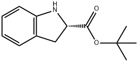 1H-Indole-2-carboxylic acid, 2,3-dihydro-, 1,1-dimethylethyl ester, (2S)- Structure