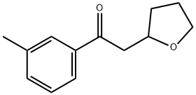 1-(3-methoxyphenyl)-2-(tetrahydrofuran-2-yl)ethanone Structure