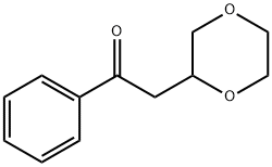 2-(1,4-dioxan-2-yl)-1-phenylethanone Structure