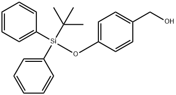 (4-((tert-Butyldiphenylsilyl)oxy)phenyl)methanol Structure