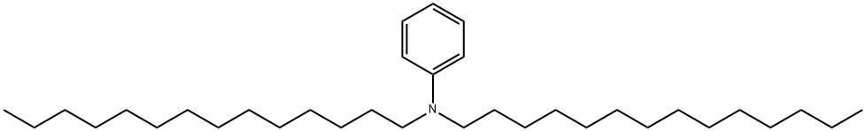 Benzenamine, N,N-ditetradecyl- 구조식 이미지