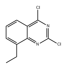 Quinazoline, 2,4-dichloro-8-ethyl- Structure