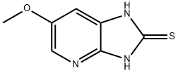 6-Methoxy-1H-imidazo[4,5-b]pyridine-2(3H)-thione 구조식 이미지