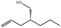 4-Penten-1-ol, 2-propyl-, (2R)- Structure