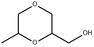 (6-methyl-1,4-dioxan-2-yl)methanol Structure