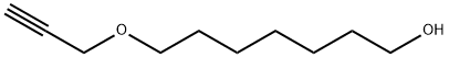 1-Heptanol, 7-(2-propyn-1-yloxy)- Structure