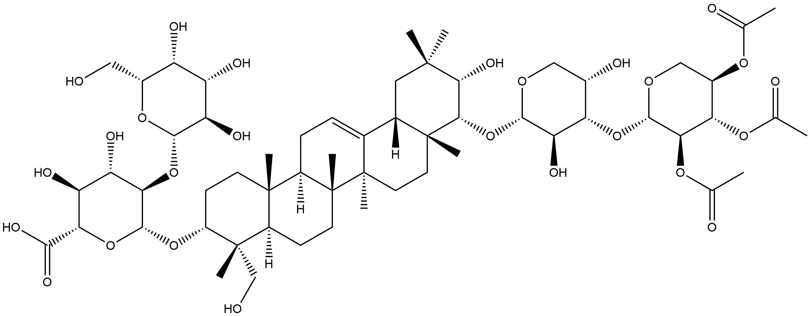Soyasaponin Ae Structure