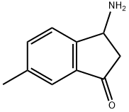 1H-Inden-1-one, 3-amino-2,3-dihydro-6-methyl- Structure