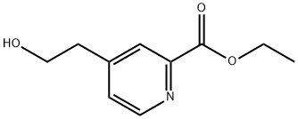 Ethyl 4-(2-hydroxyethyl)picolinate Structure