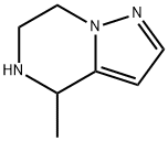 4,5,6,7-Tetrahydro-4-methylpyrazolo[1,5-a]pyrazine 구조식 이미지