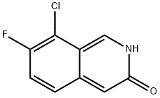 3(2H)-Isoquinolinone, 8-chloro-7-fluoro- Structure