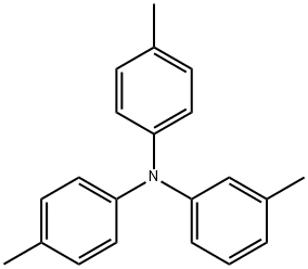 Benzenamine, 3-methyl-N,N-bis(4-methylphenyl)- 구조식 이미지