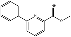 2-Pyridinecarboximidic acid, 6-phenyl-, methyl ester 구조식 이미지