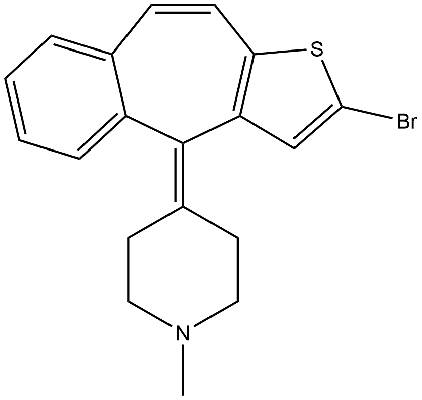 Ketotifen Impurity 5 Structure