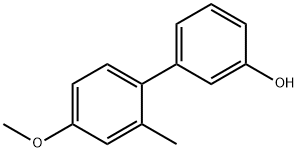 3-(4-Methoxy-2-methylphenyl)phenol Structure