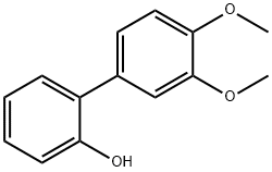 [1,1'-Biphenyl]-2-ol, 3',4'-dimethoxy- Structure